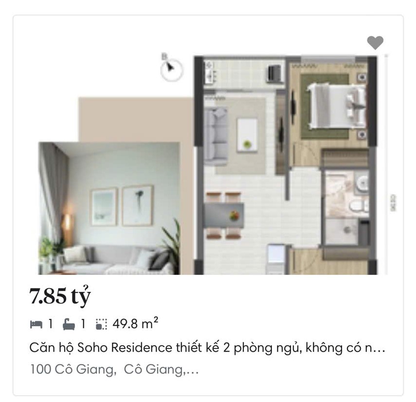 Căn Hộ Soho Residence